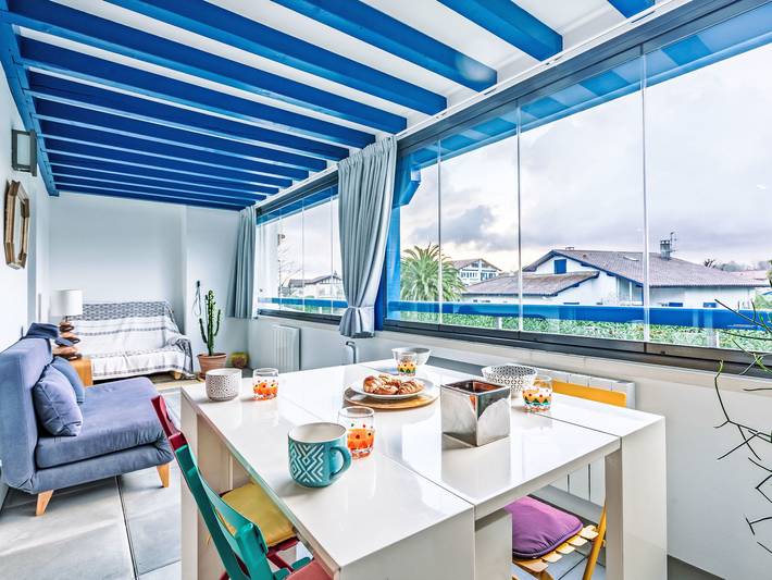 Appartement de vacances pour 4 personnes, avec balcon