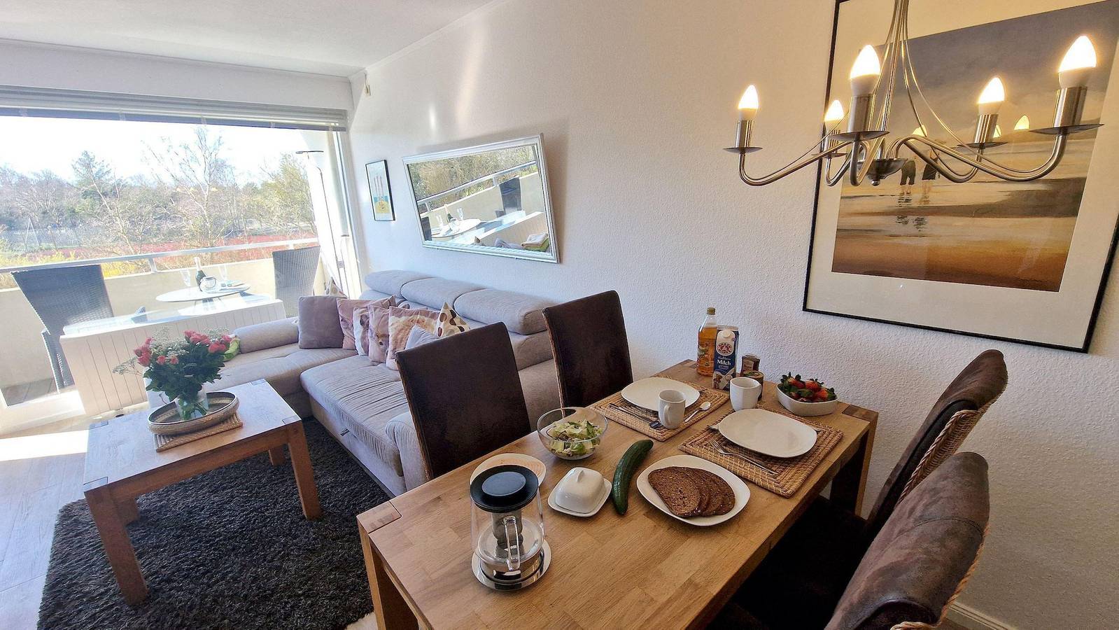 Ganze Ferienwohnung, Haus Atlantic Whg.21 "Westerdiek" in St. Peter-Bad, St. Peter-Ording