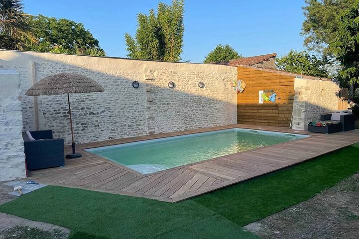 Maison de vacances pour 6 personnes, avec jardin à Jard-sur-Mer