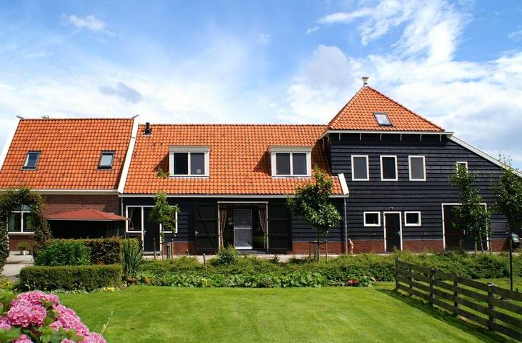 Maison d’hôte pour 5 personnes, avec jardin et vue, animaux acceptés dans Monnickendam