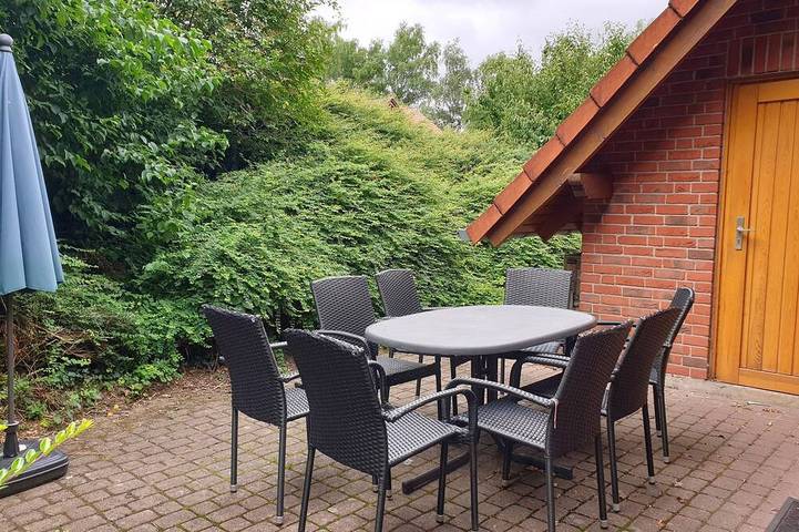 Ferienhaus für 9 Personen, mit Garten, mit Haustier