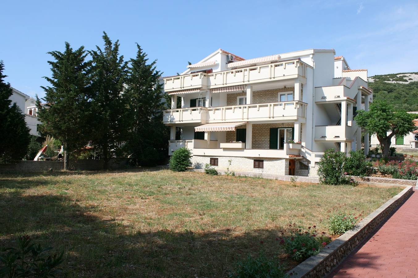 Ganze Wohnung, 1-Zimmer-Ferienwohnung am Strand Stara Novalja, Pag A-6375-e in Stara Novalja, Pag