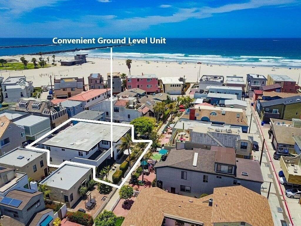 Ganze Wohnung, Convenient Ground Level * Steps to Ocean * Outdoor Patio in Mission Beach, San Diego