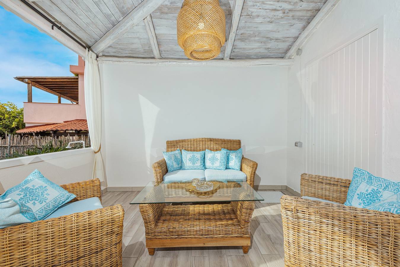 Maison de vacances méditerranéenne avec Wi-Fi, climatisation, jardin et terrasse in Baia Caddinas, Golfo Aranci