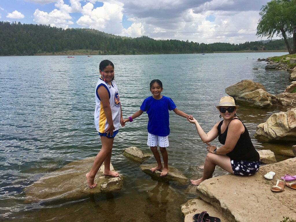 Spektakuläre Panoramablick von diesem majestätischen 3 Hektar großen Luxuschalet Rückzug in Alto, Lincoln County (NM)