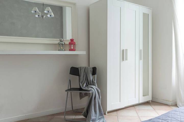 Ganze Wohnung, Santonofrio White - Ein Schlafzimmer Wohnung, Schläft 4 in Trastevere, Vatikan