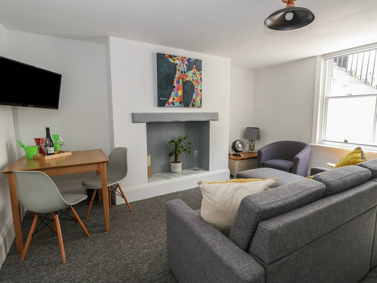 Appartement entier, Appartement de vacances pour 4 personnes avec jardin in Bournemouth, Angleterre du Sud-Ouest