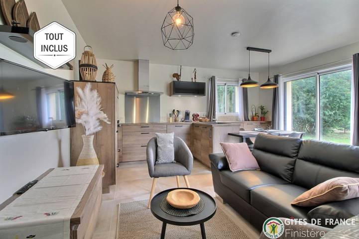 Gîte for 4 people, with terrace and garden - 1