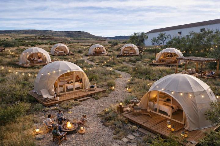 Camping für 2 Personen, mit Terrasse und Whirlpool sowie Garten in Kastilien-La Mancha - 3