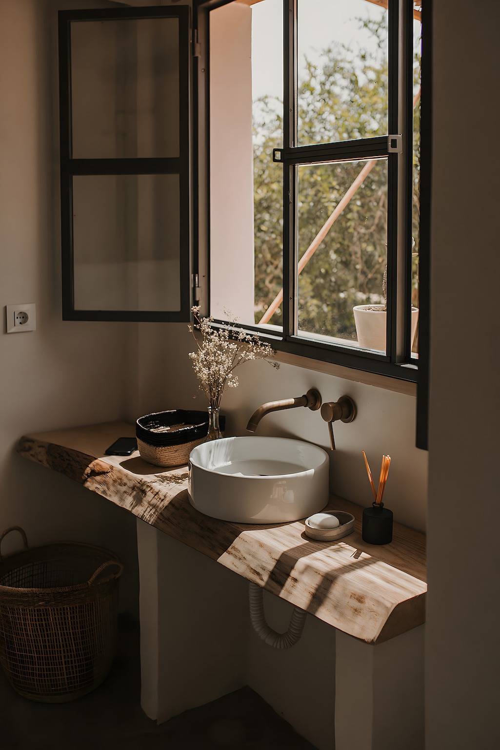 Entire studio, Rural House 'Sa Caseta Mallorca Studio' with Mountain Views, Shared Pool and Wi-Fi in Algaida, Majorca Center