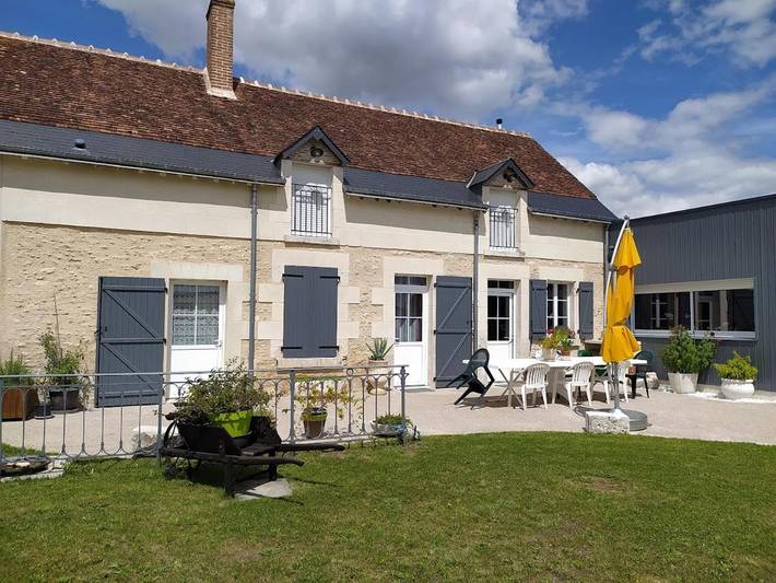 Maison d’hôte pour 5 personnes, avec jardin et vue à Oisly
