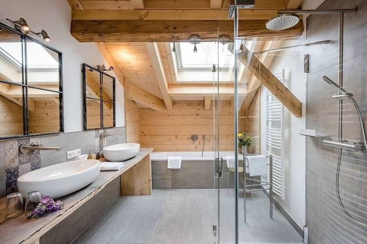 Ferienhaus für 9 Personen, mit Sauna und Balkon sowie Pool und Whirlpool in Ofterschwang - 3