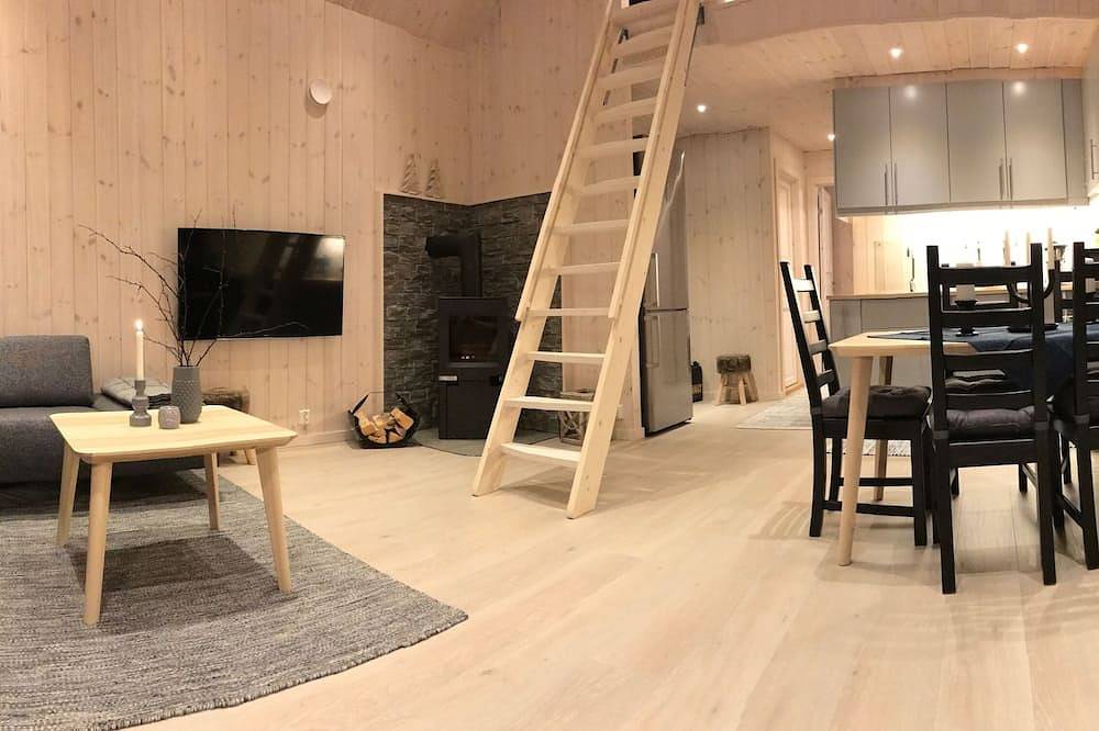 Familienfreundliches Möbelhaus in ruhiger Umgebung. 8 Pers Sauna und Jacuzzi in Stord