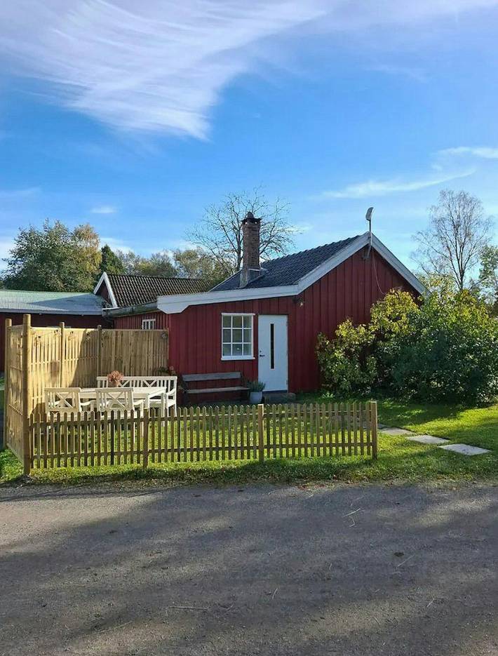 Hütte auf einem Reiterhof im Marital bei Nordmarka in Marka, Oslo Gemeinde