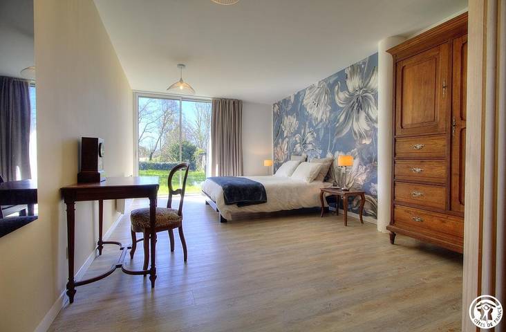 Gîte pour 6 personnes, avec jardin