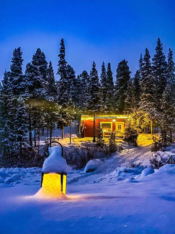 Small Twin Room in Kiruna, Lapland (Zweden)
