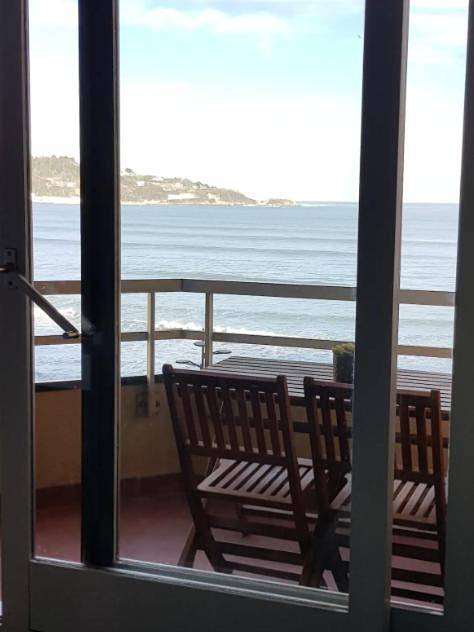 Gîte pour 4 personnes, avec Balcon ainsi que Terrasse et Vue dans Grande Plage (Hendaye)