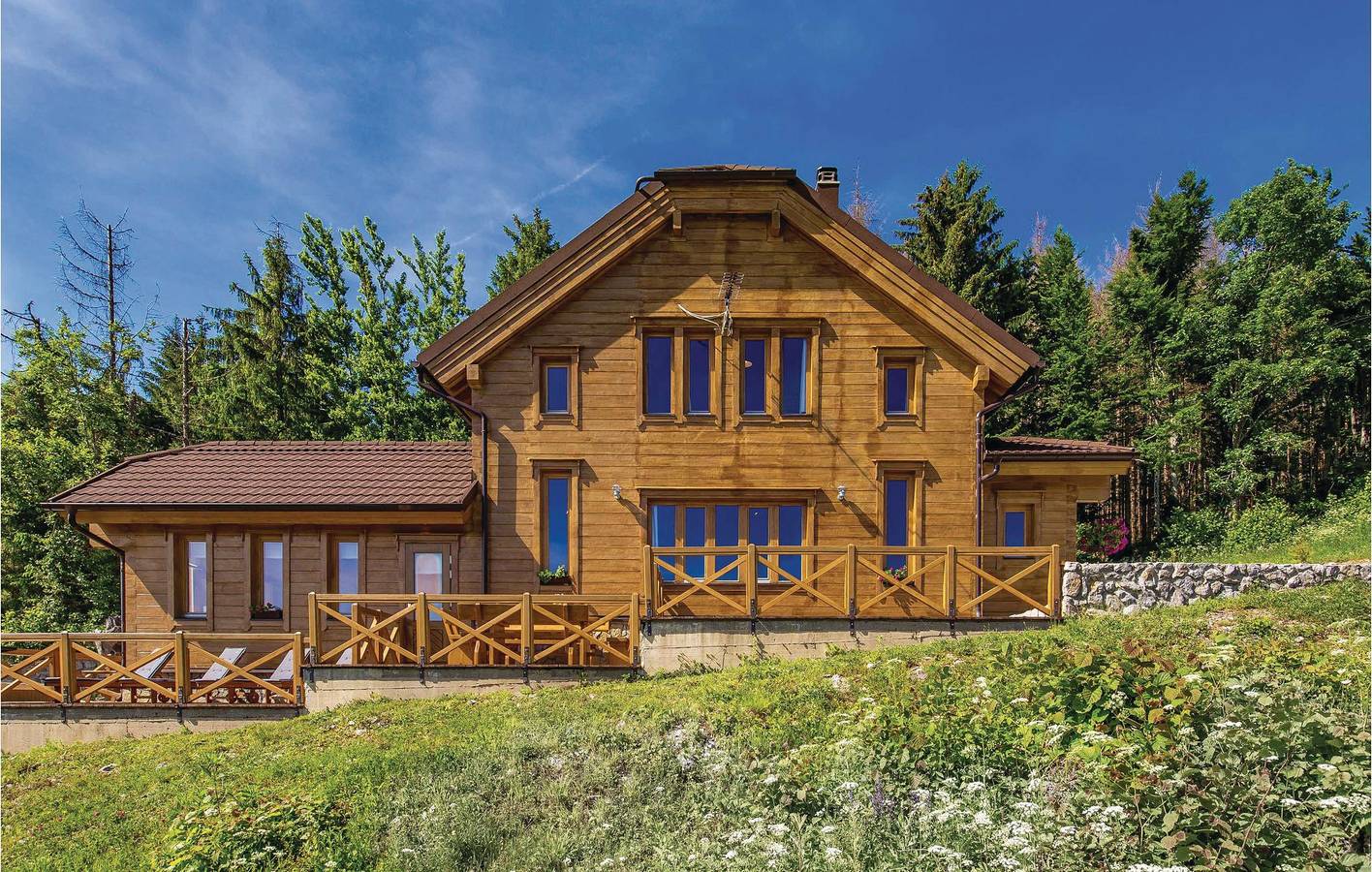 Holiday home for 8 people with sauna in Mrkopalj, Primorje-Gorski Kotar