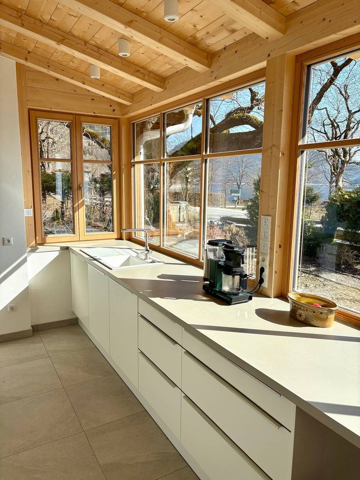 Ferienhaus für 8 Personen, mit Garten und Seeblick sowie Balkon und Ausblick im Tölzer Land - 4