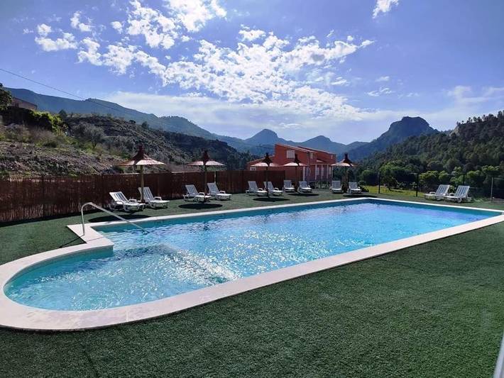 Casa rural para 8 personas, con jardín además de piscina y vistas en Sierra de Alcaraz - 4