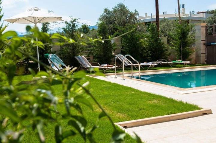 Villa für 7 Personen, mit Garten und Balkon