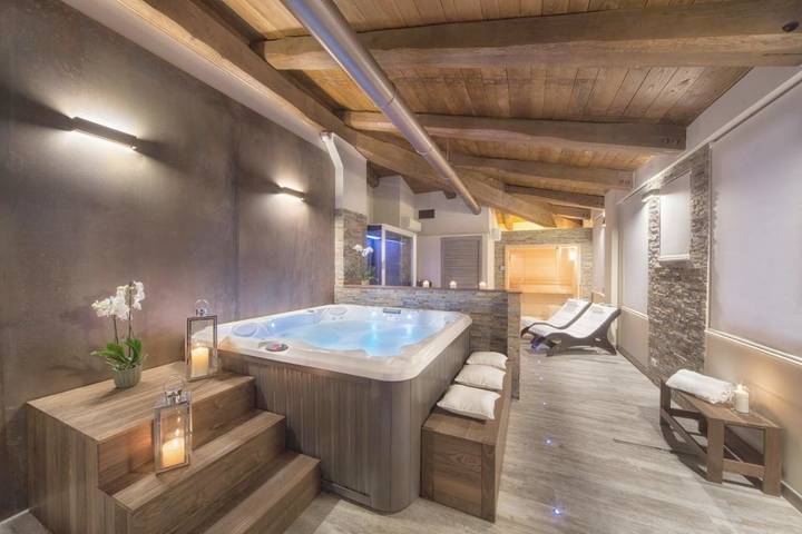 Resort per 4 persone, con Idromassaggio e Terrazza nonché Sauna nelle Marche