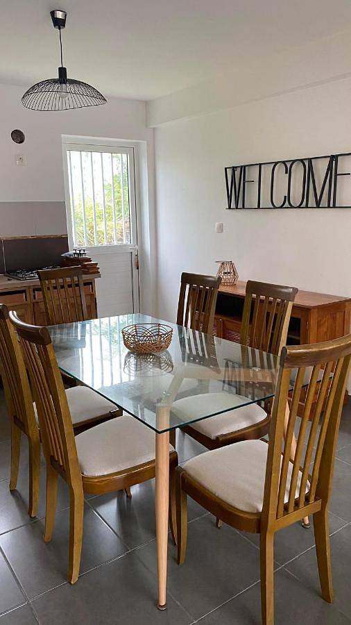 Appartement de vacances pour 5 personnes, avec jardin