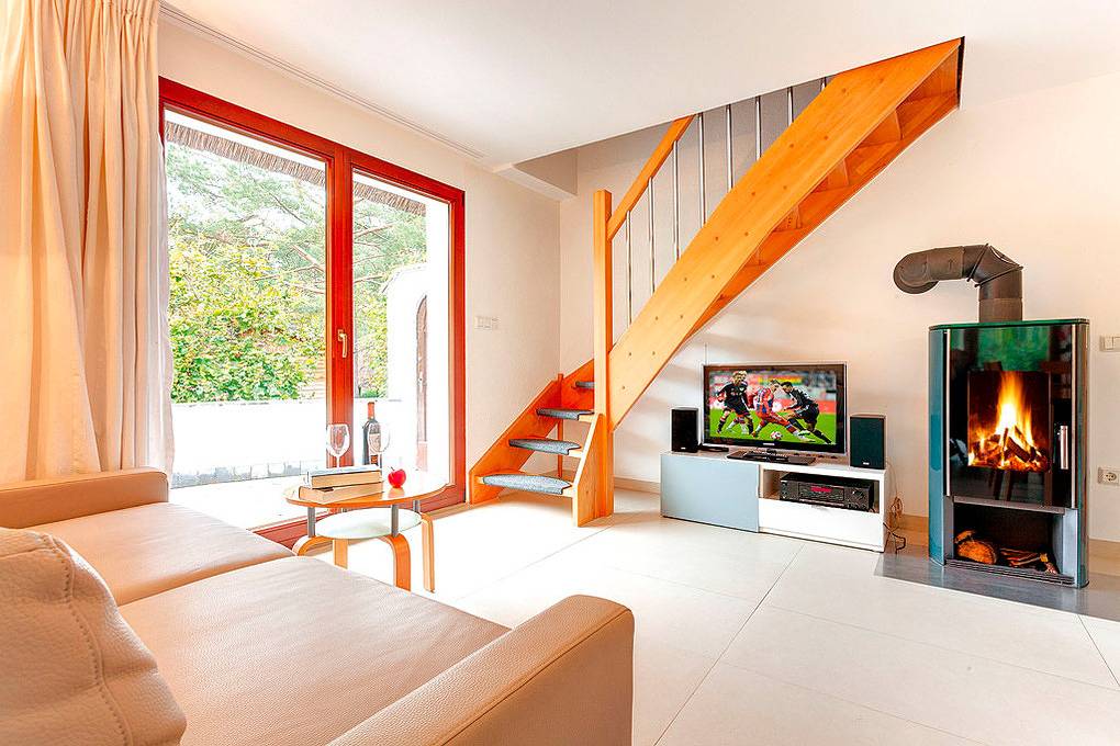 Holiday home for 8 people with terrace in Baabe, Ruegen