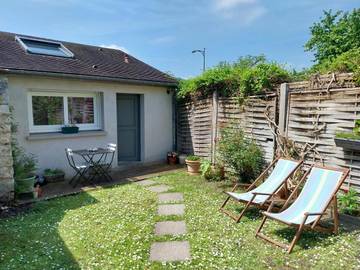 Maison d’hôte pour 2 personnes, avec jardin à Limetz-Villez