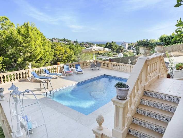 Ferienhaus für 6 Personen, mit Balkon und Terrasse sowie Garten und Pool in Portals Nous - 4