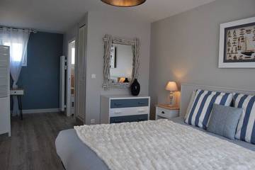 Gîte pour 4 personnes, avec jardin et balcon à Asnelles