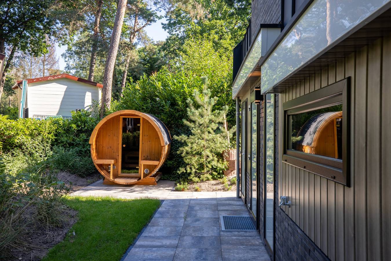 Vakantiepark De Rimboe en Woeste Hoogte — Gruppe Villa Veluwe | Sauna | 10 Pers. in Veluwe