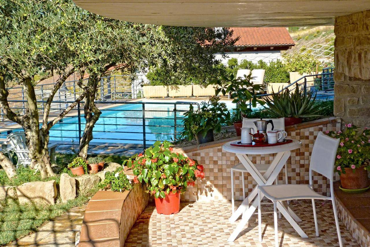 Double Room with Shared Bathroom in Obanos, Province de Navarra