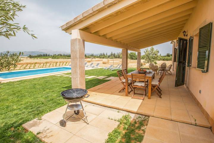 S'Estacio - Ferienhaus mit privaten Pool in Muro. Wifi gratis in Muro, Mallorca Norden