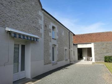 Gîte pour 7 personnes, avec jacuzzi et terrasse à Bléré