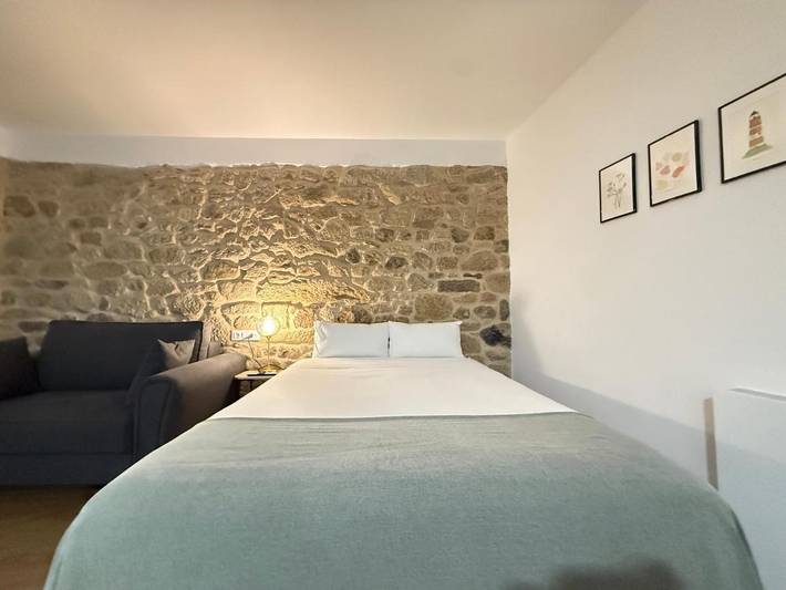 Gîte pour 3 personnes, avec balcon et vue, animaux acceptés à Padrón - 3