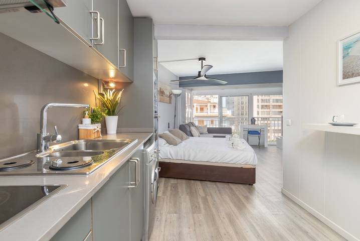 Ferienwohnung für 3 Personen, mit Meerblick in Platja d'Aro