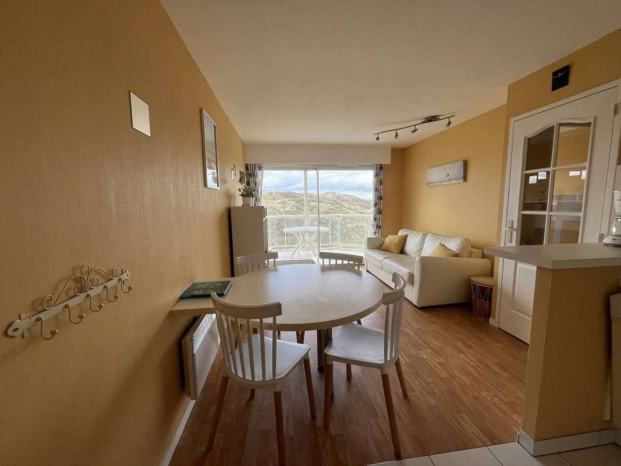 Studio entier, Studio cabine, animaux admis - 5 pers., vue dunes in Cucq, Région de Montreuil