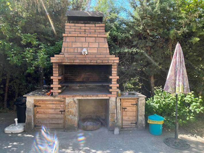 Casa de vacaciones para 12 personas, con piscina además de vistas y jardín, Se admiten mascotas en La Alcarria - 4