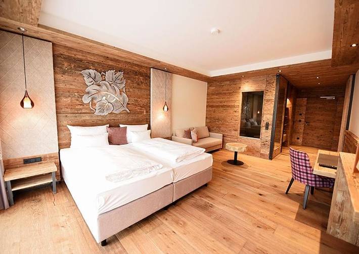 Hôtel pour 2 personnes, avec Balcon et Terrasse ainsi que Jardin et Vue dans Rohrbrunn