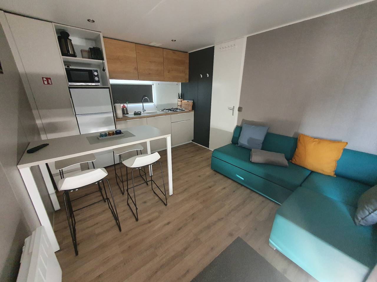 Campingland Ostsee - Mobilheim 111/Meerblick in Bliesdorf Strand, Schashagen