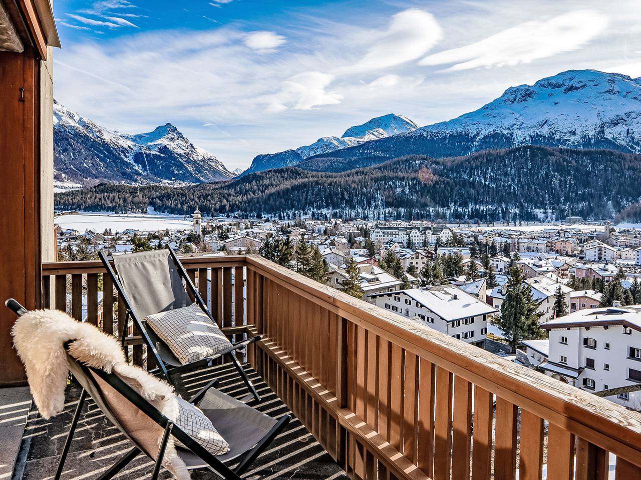 Ganze Wohnung, Chesa La Drosa Ab in Celerina, Sankt Moritz