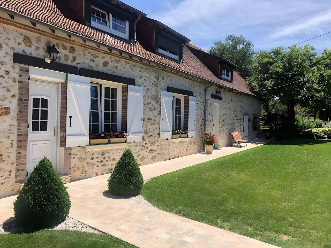 Gästezimmer „Familiensuite“ – Gîte du Moulin in La Noue, Marne