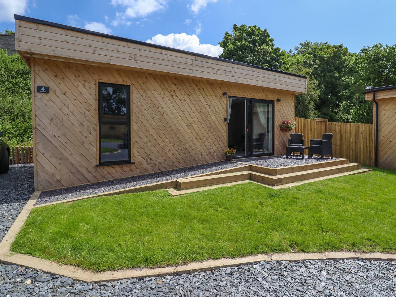 Valley Lodge 4 - North Wales Eco Lodges in Denbighshire