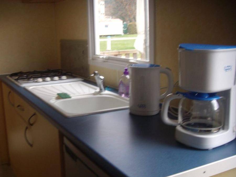 Camping Le Lignon - Mobile home 6 persons - Genet and Gentiane in Le Chambon-sur-Lignon, Mézenc