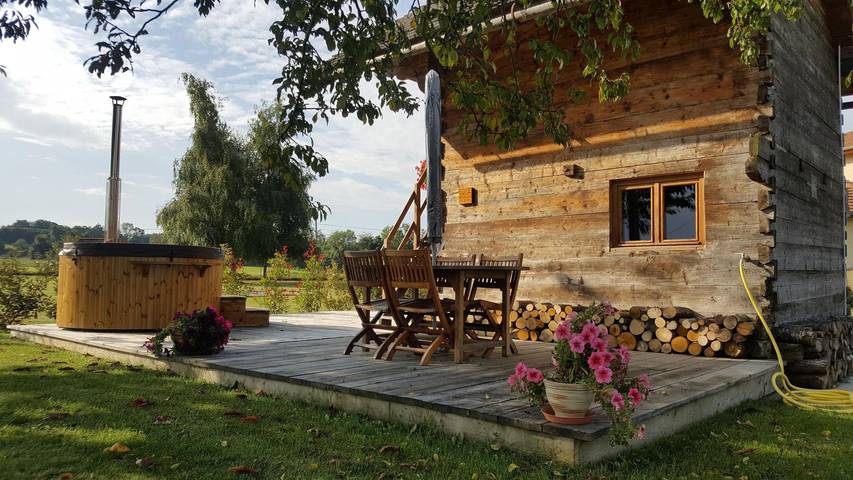 Gîte für 2 Personen, mit Terrasse und Garten sowie Sauna in Frankreich - 4