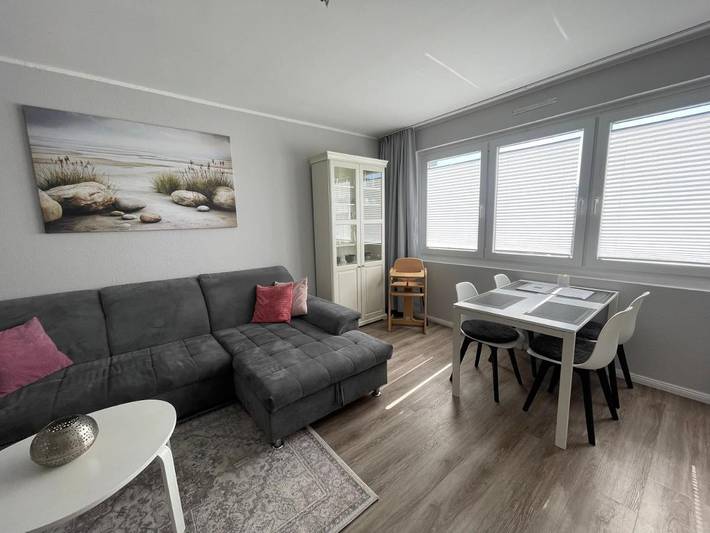 Ferienwohnung für 5 Personen, mit Balkon und Ausblick