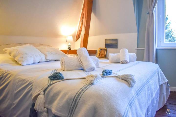 Location de vacances pour 11 personnes, avec terrasse ainsi que jardin et vue à Les Authieux-sur-Calonne - 2