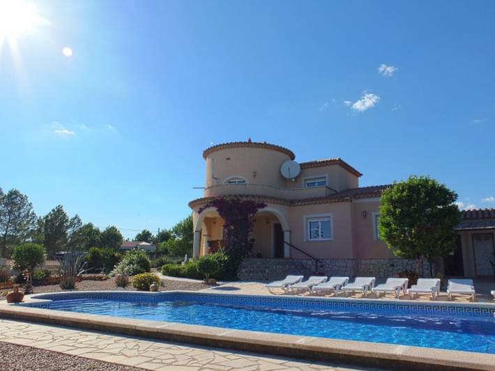 Villa pour 8 personnes, avec jardin et terrasse, animaux acceptés à L'Ametlla de Mar