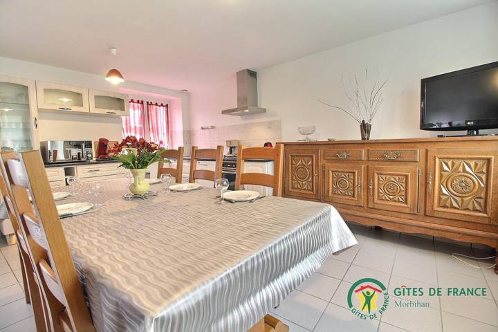 Gîte pour 5 personnes, avec jardin à Questembert - 3